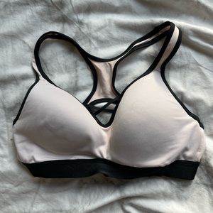 Pale pink lasenza sports bra